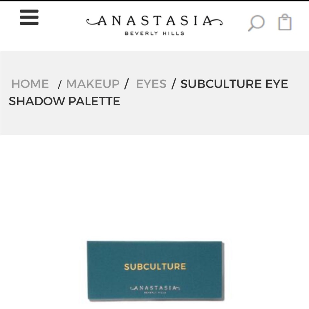 Anastasia BV Subculture Pallet